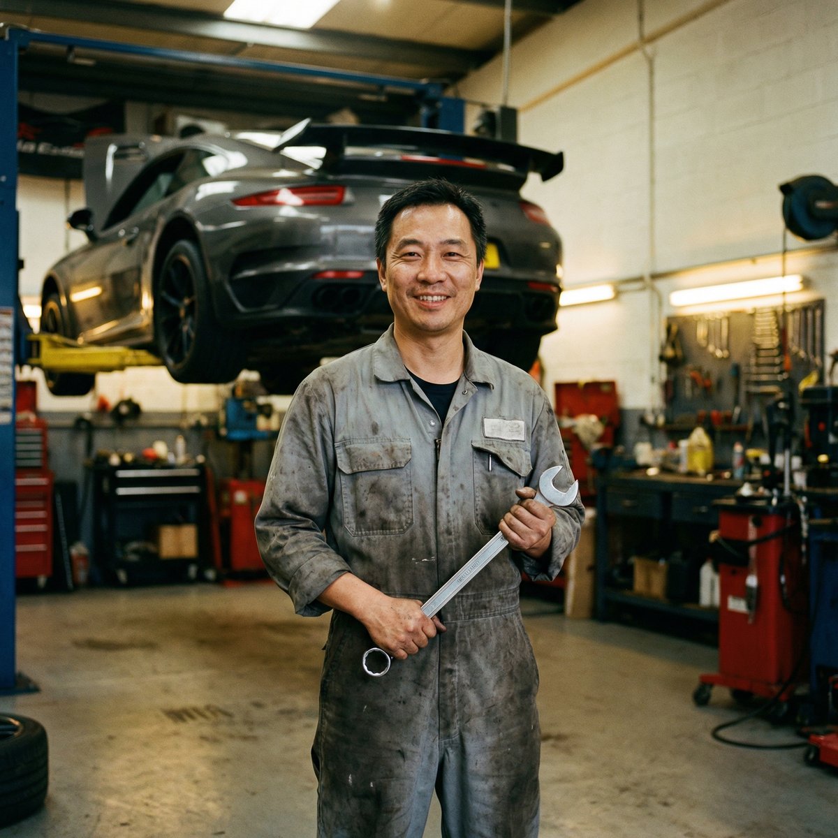 蜜桃传媒改装技师张师傅